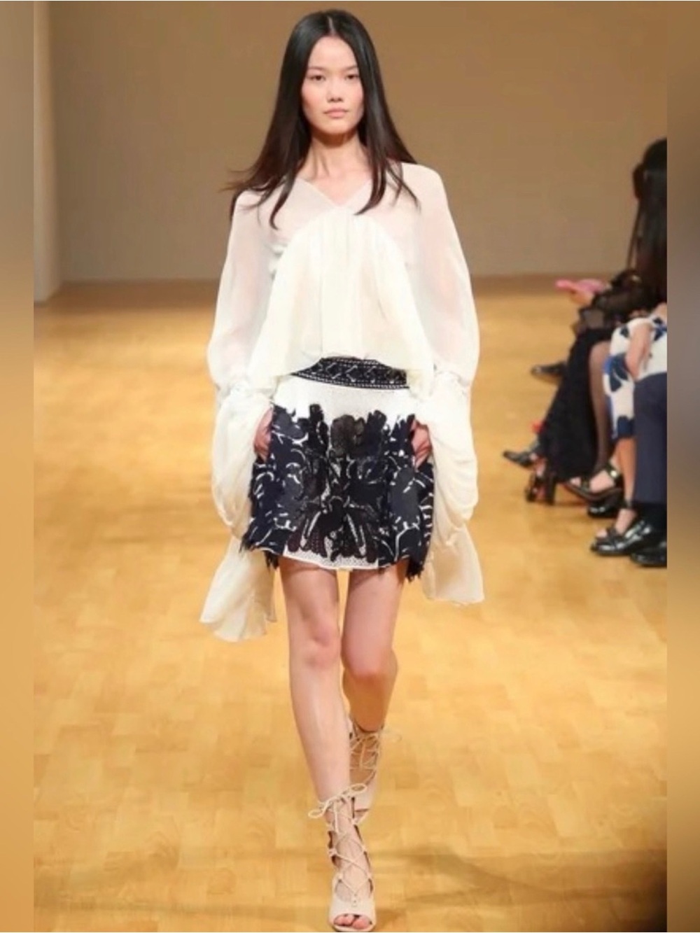 Chloe Runway Spring 2015 Skirt